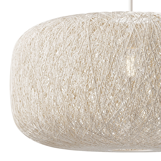 Contemporary Mesh Pendant Light 3D model image 6