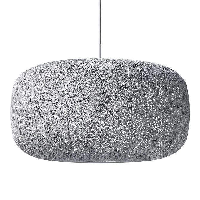 Contemporary Mesh Pendant Light 3D model image 7