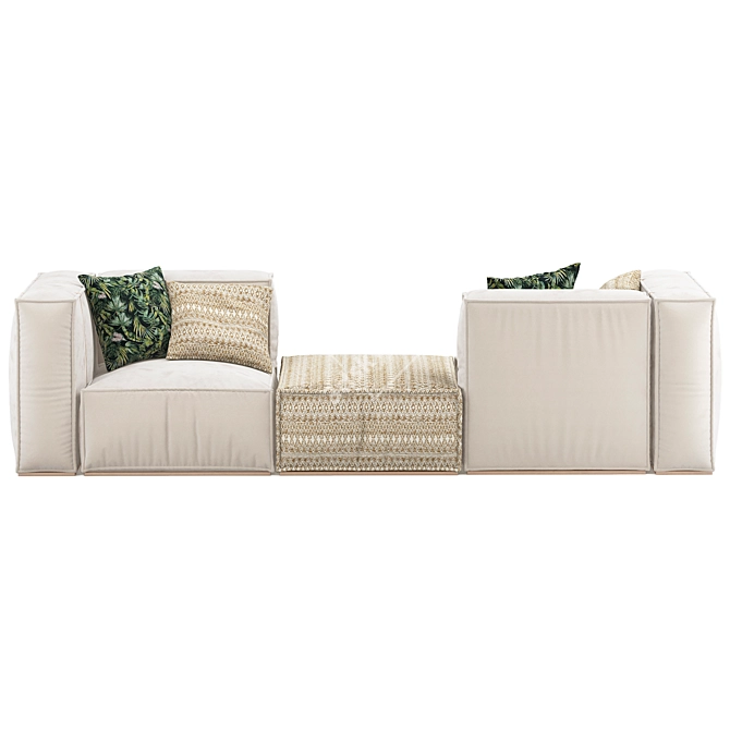 ALULA Outdoor Sofa Collection 3D model image 3