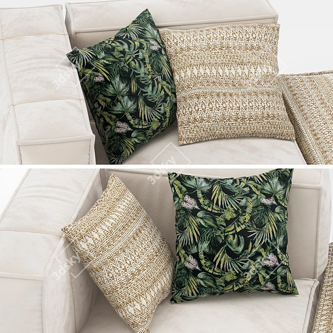 ALULA Outdoor Sofa Collection 3D model image 4