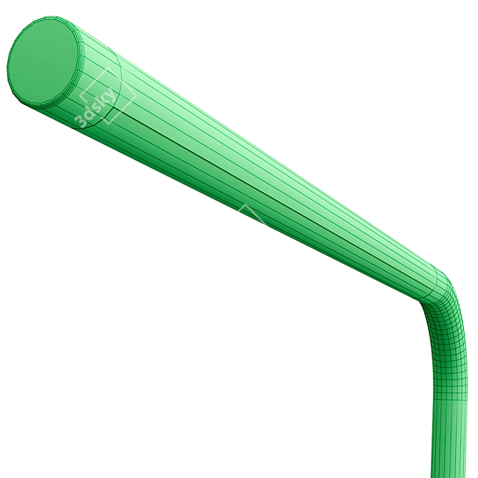 Elegant LED Brass Lighting Collection 3D model image 4