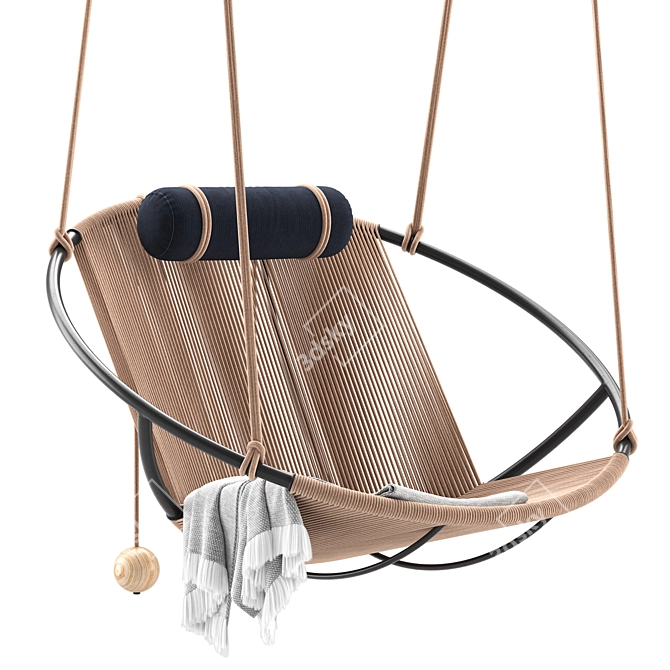 Modern Outdoor Swing Chair Ceci 3D model image 1