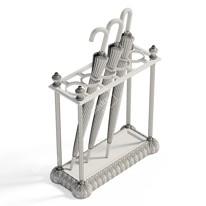  Priory Lane Cast Iron Umbrella Stand 3D model image 6