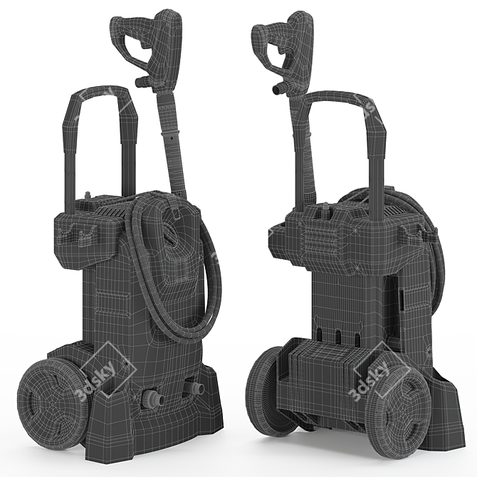 High-resolution V-Ray optimized garden equipment 3D model image 2