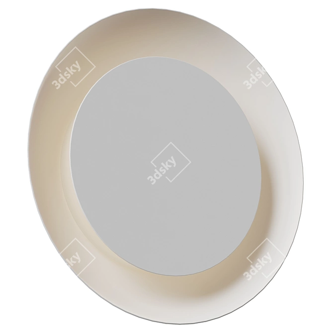 Eclipse Circular Ceiling/Wall Light 3D model image 3