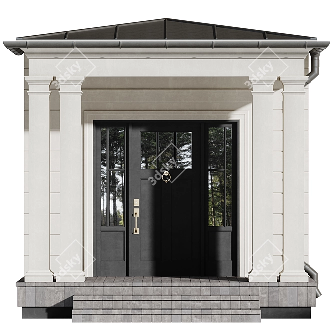 Scafell Classic Entry Porch 3D model image 3