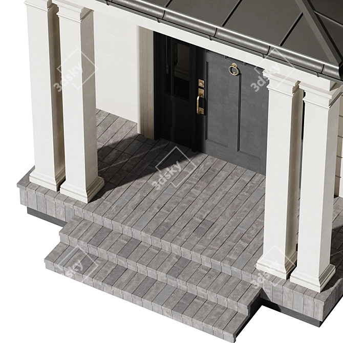 Scafell Classic Entry Porch 3D model image 4