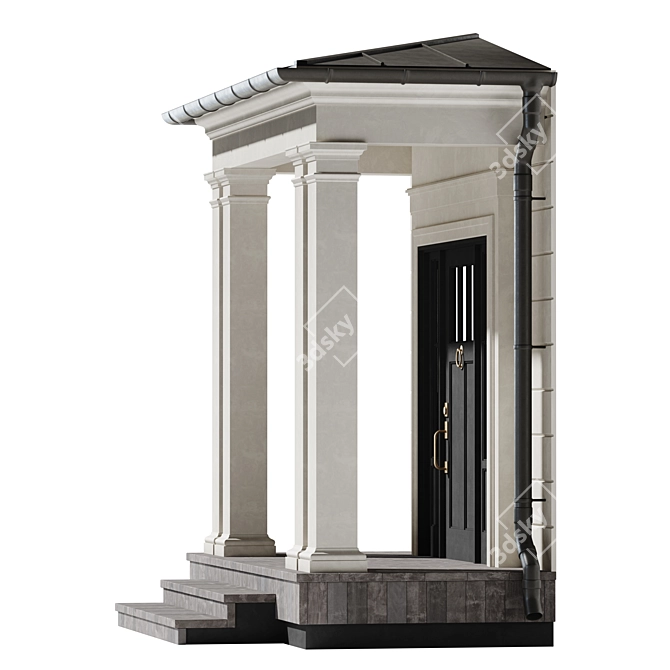 Scafell Classic Entry Porch 3D model image 6