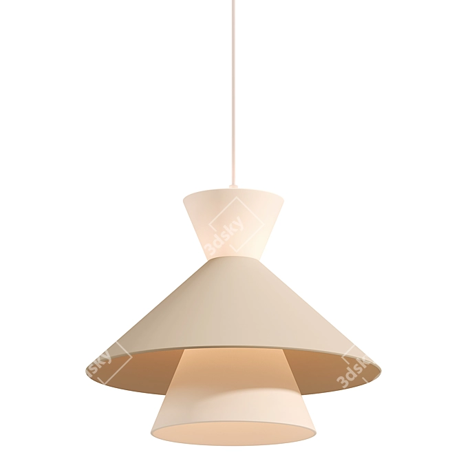 Modern Bennett Pendant Lamp Unique 3D model image 1