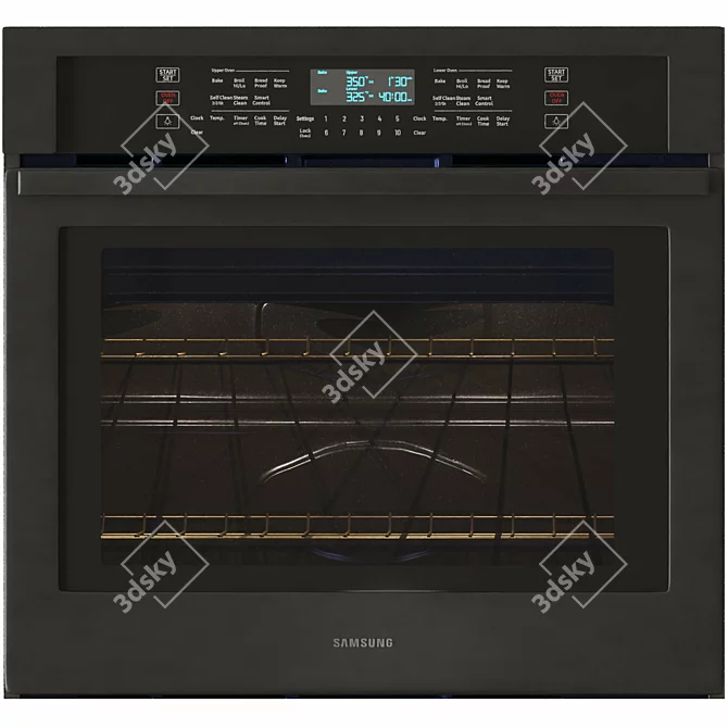 Samsung Kitchen Appliance Bundle 3D model image 8