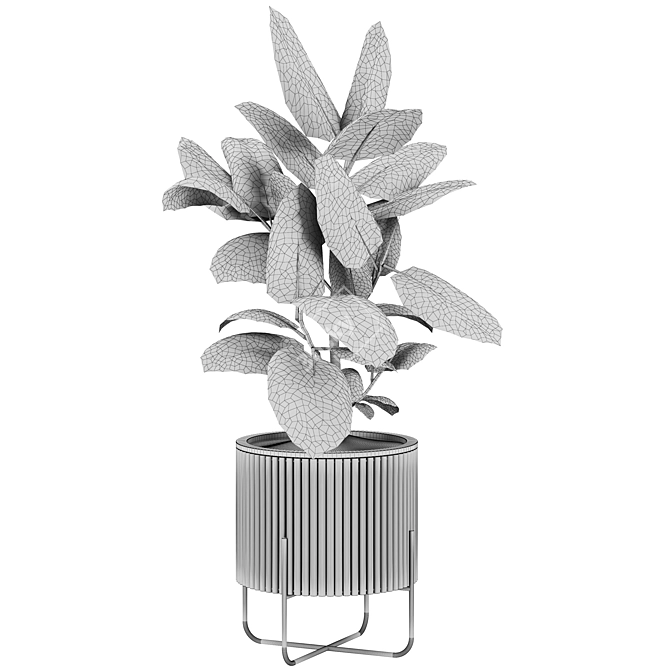  Elegant Plants Set 123 3D model image 3