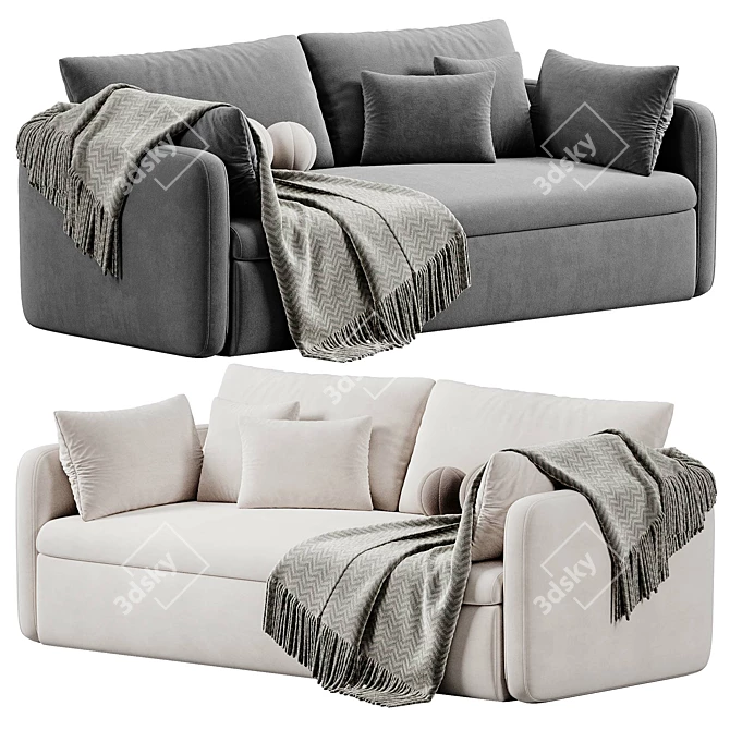 Modern Andersen Sofa 2015 Versatile 3D model image 4