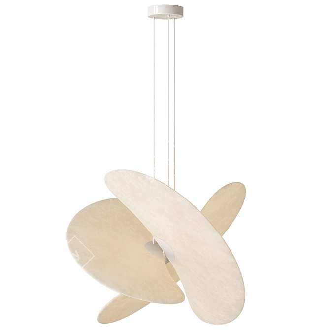 Modern Design Lamp PALNE 3D model image 1