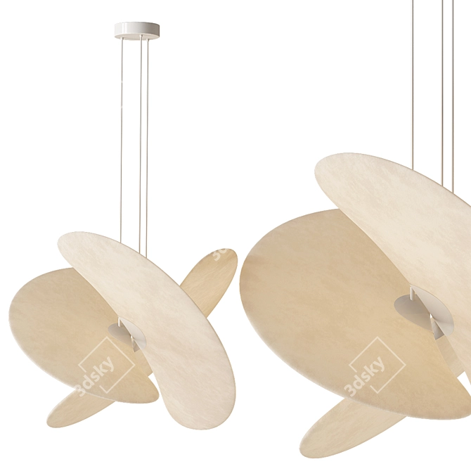 Modern Design Lamp PALNE 3D model image 4