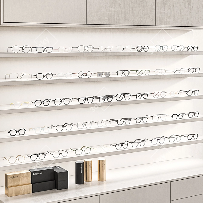 Title: Centimeter-Friendly Glasses Shop 3D model image 5