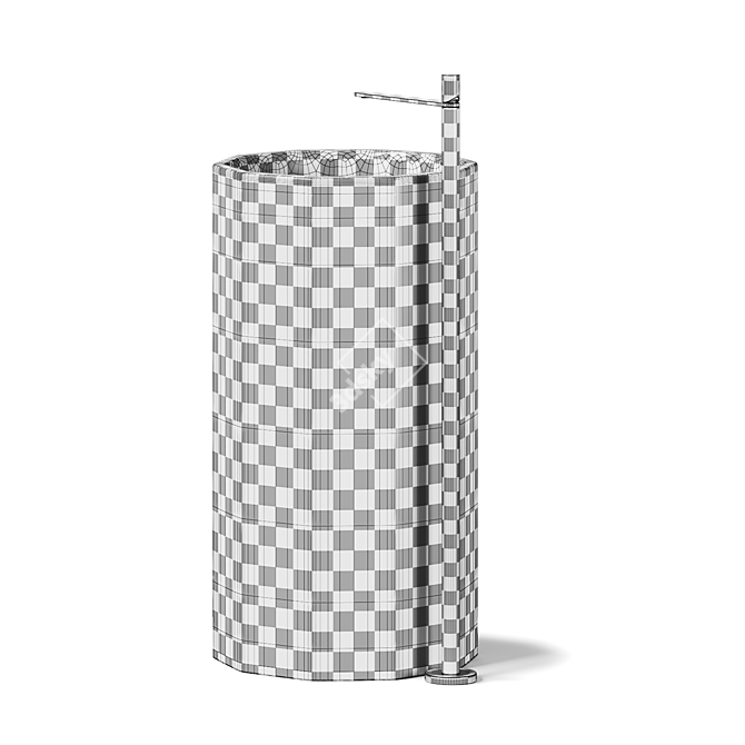 Antoniolupi Vitreo Washbasin 3D Model 3D model image 3