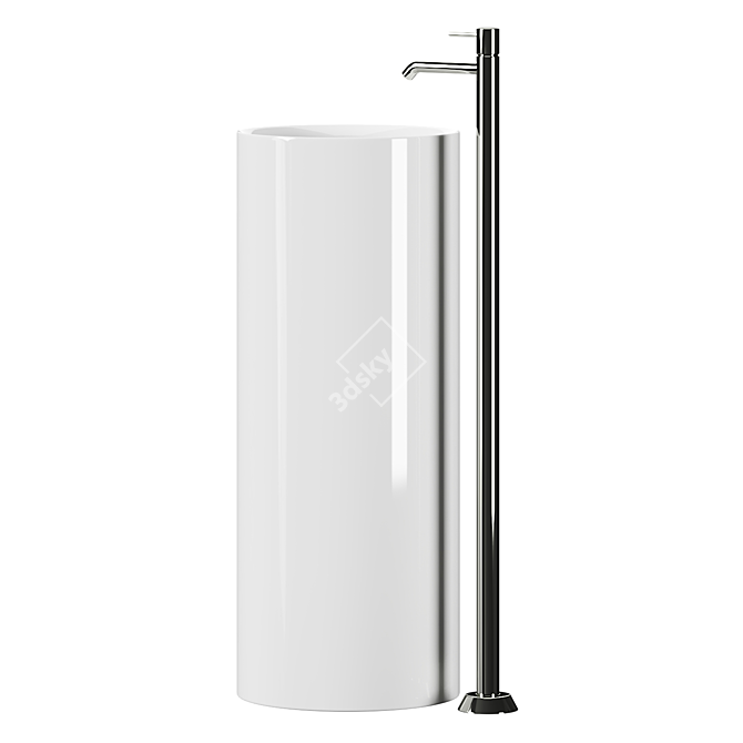 Giuseppe Maurizio Scutellà Design Washbasin 3D model image 1