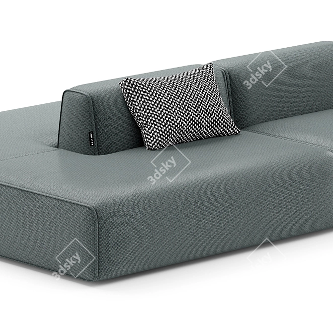 Modern Sofa by Luzaro 3D model image 4