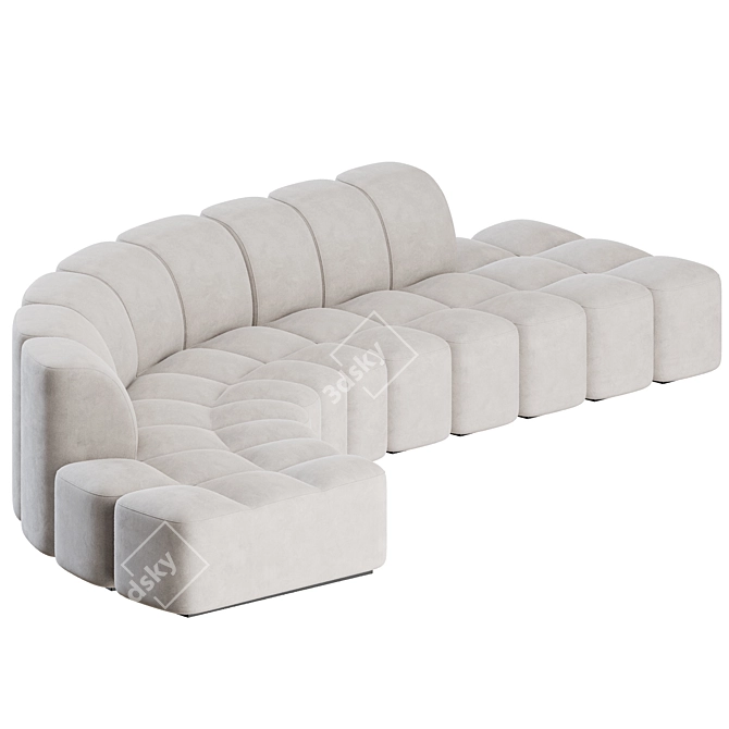 MDF Italia Array Modular Sofa 3D model image 4