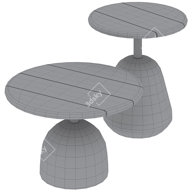 Saura Coffee Table by La Forma 3D model image 5