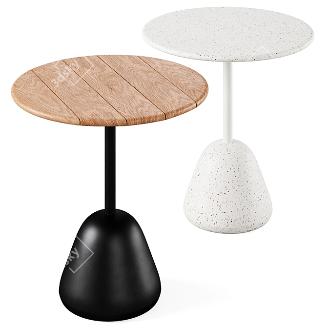 Saura Dining Table La Forma 3D model image 4