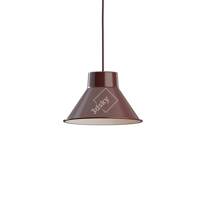 Modern Muuto Pendant Lamps Set 3D model image 6