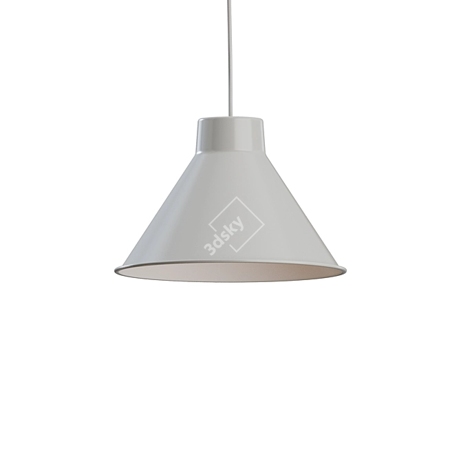 Modern Muuto Pendant Lamps Set 3D model image 7