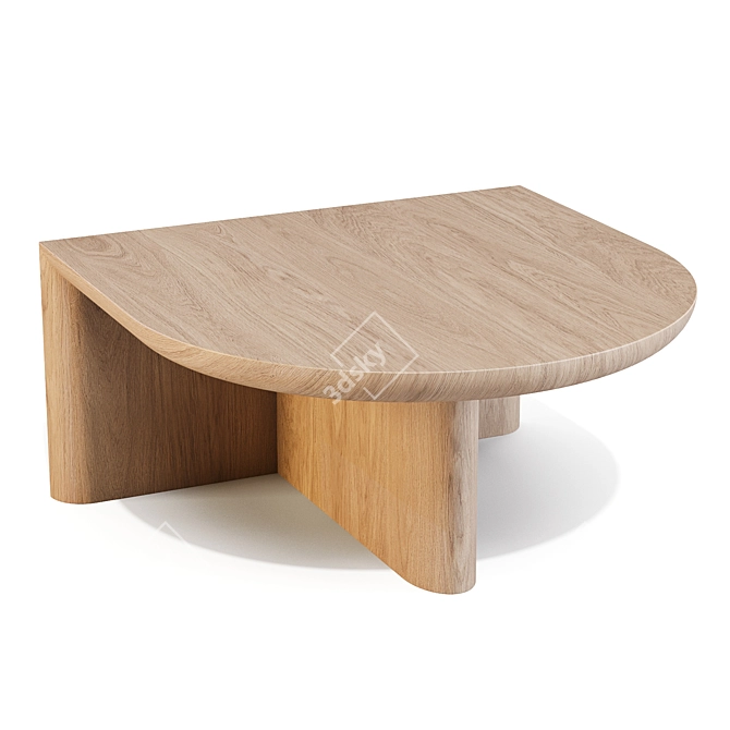 WeWood Re-Form Coffee Side Tables 3D model image 2