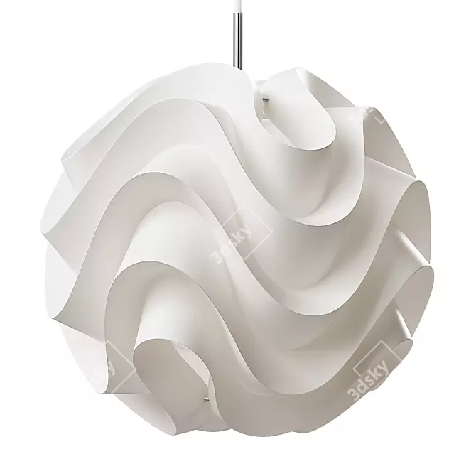 Sleek Le Klint Pendant Light 3D model image 5