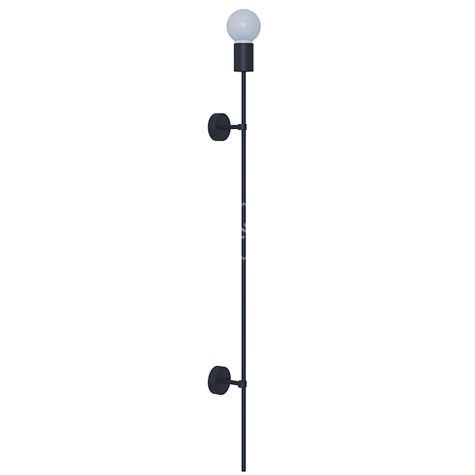 Bra LC 2 Wall Sconce 3D model image 3