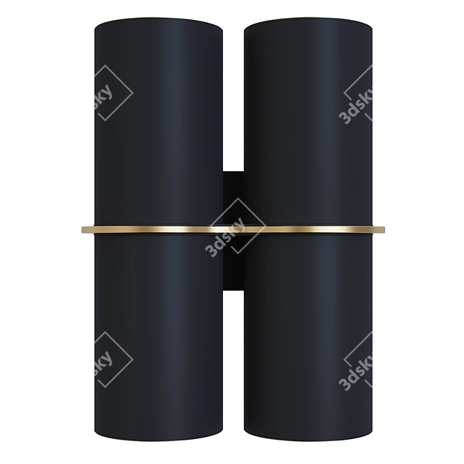 Modern Wall Sconce Light Fixture 3D model image 3