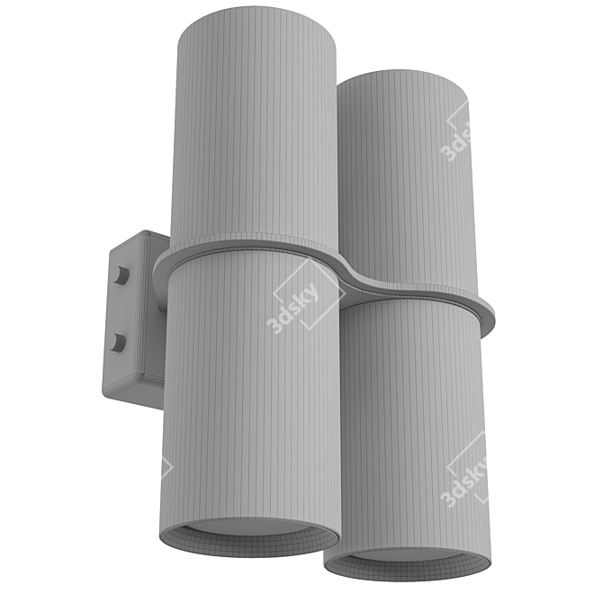 Modern Wall Sconce Light Fixture 3D model image 6