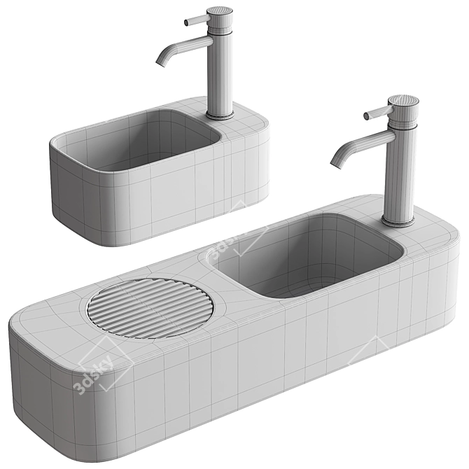 Nic NANOO Sink 2015 Model 3D model image 5