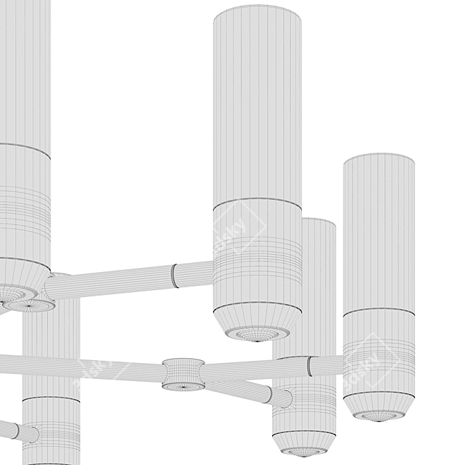 Birgel-Ch-10 Pendant Light Solution 3D model image 5