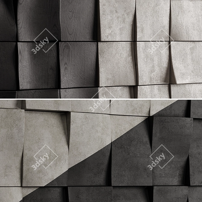 Decorative Panels Collection 3D model image 6