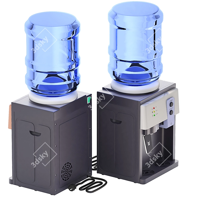  3D Top Loading Water Dispenser 3D model image 4