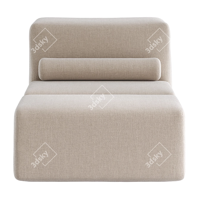 Soft Witness Liberamente Chair: Elegance Unleashed 3D model image 2