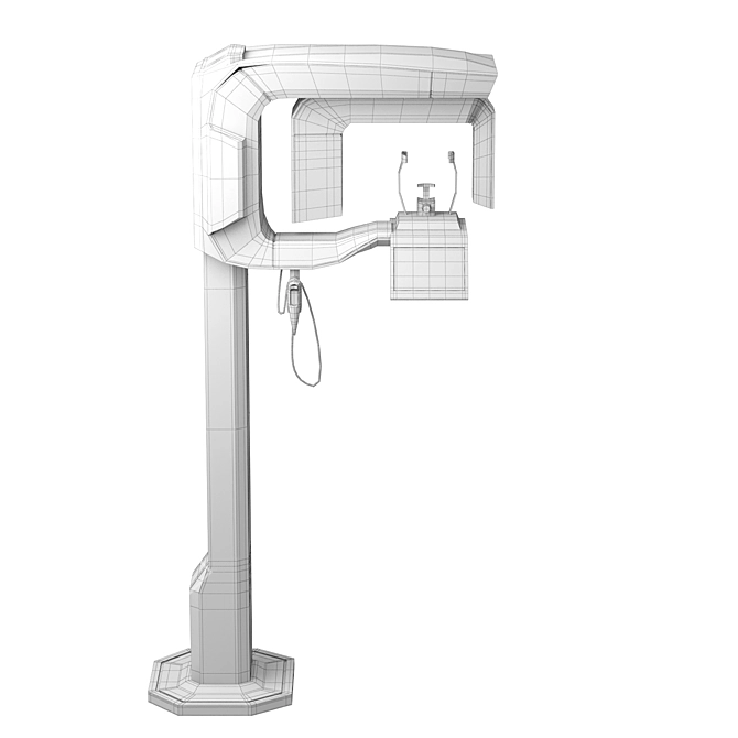 Advanced Dental Xray Machine 3D model image 3