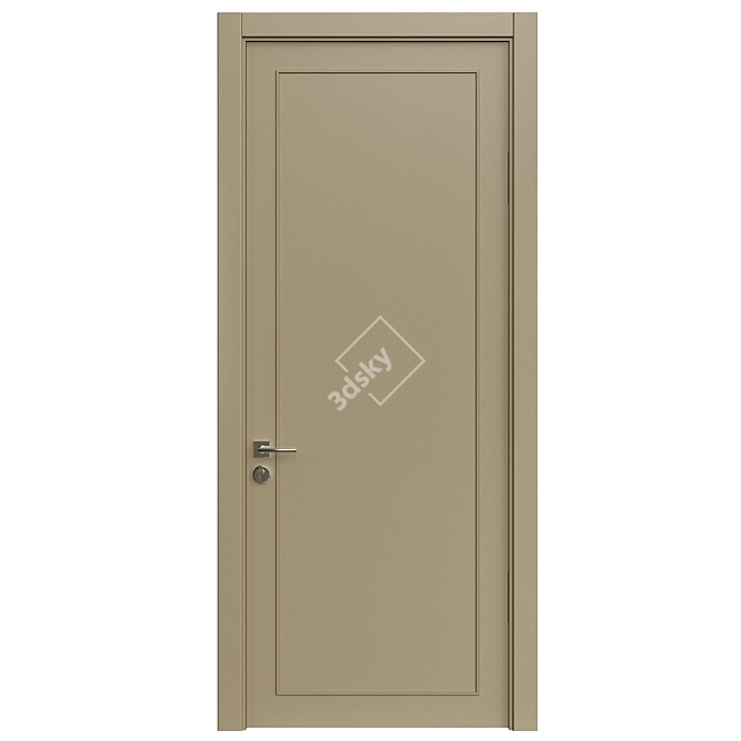 Interior Doors 3D Model 254 3D model image 3