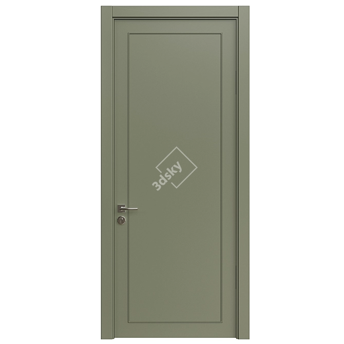 Interior Doors 3D Model 254 3D model image 4