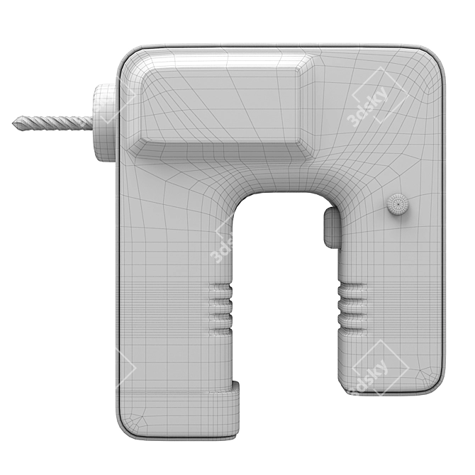 Braun Precision Drill: Upgrade Toolkit 3D model image 5