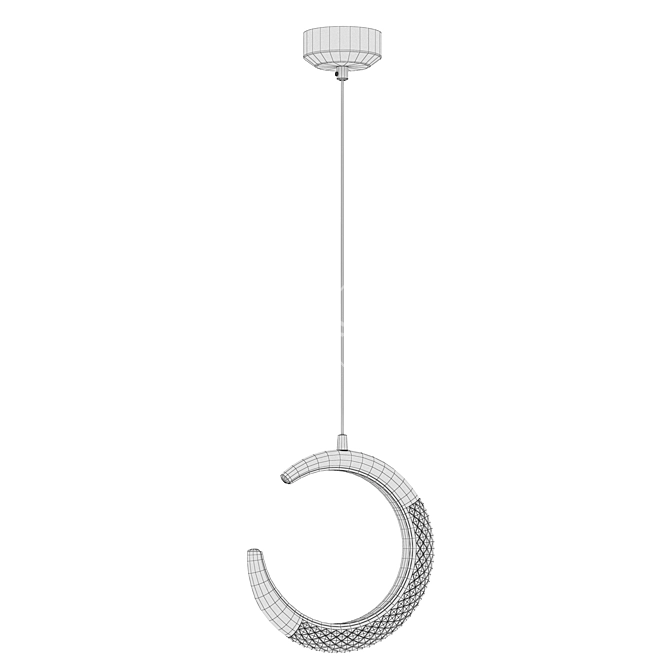 Sleek Modern Design Lamp "SONKE 3D model image 6