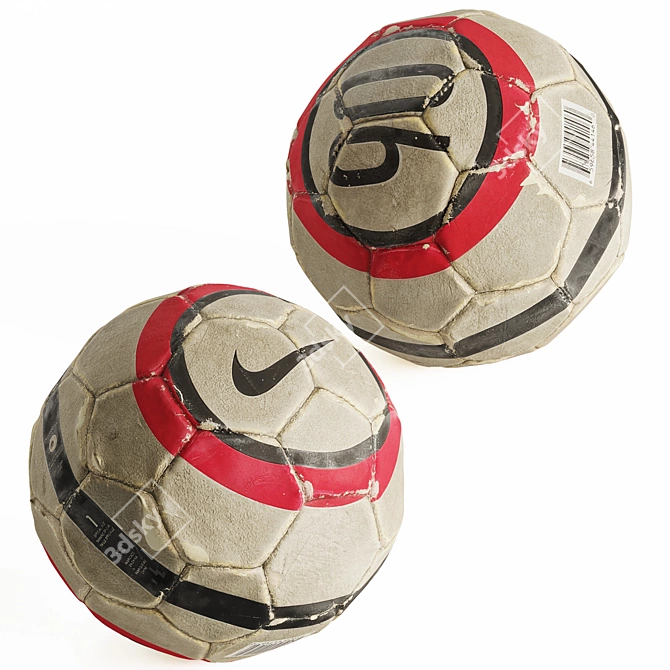  Vintage Nike Ball Replica 3D model image 4