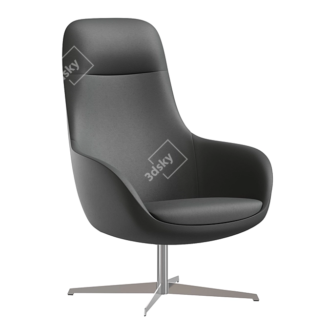 Ariel R7 Rossetto Chair Render 3D model image 1