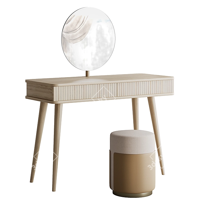 Viva-Miss Vanity Table by Lulu Space 3D model image 2