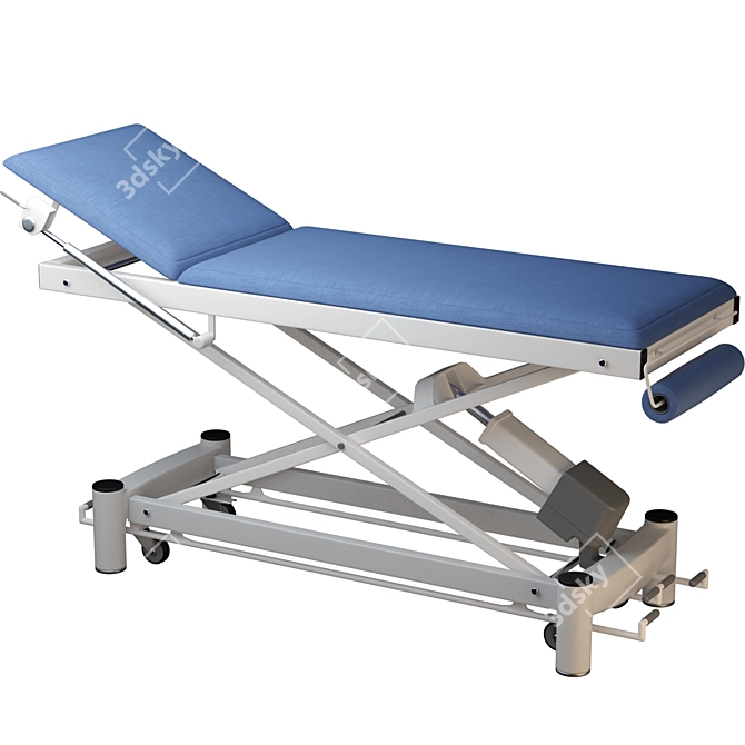 Medifa Examination Table: Advanced Patient Comfort 3D model image 1