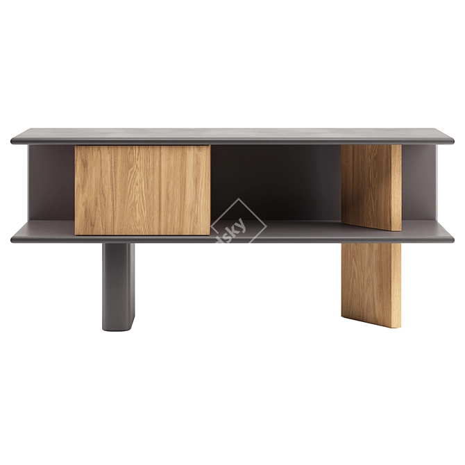 Modern Chic Morica Design Console 3D model image 3