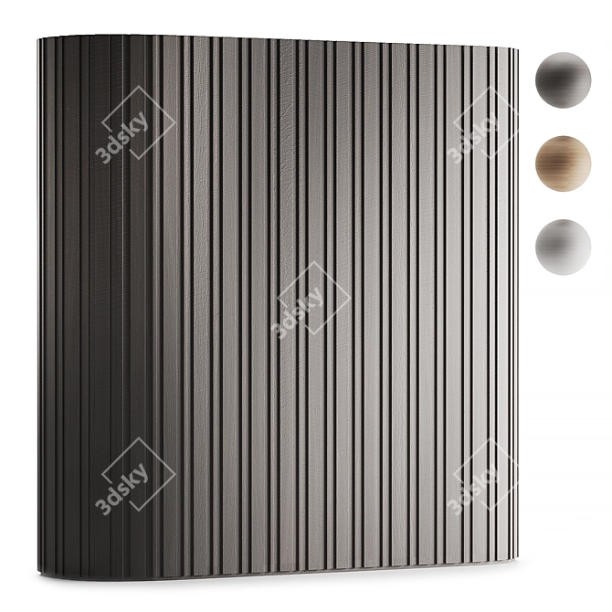 Modern Modular Wardrobe by Novamobili 3D model image 1