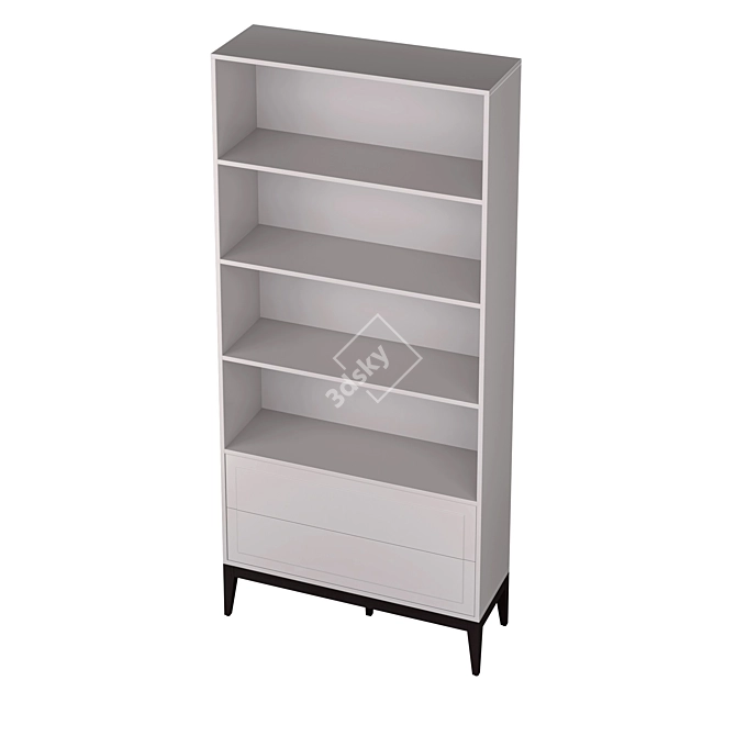 Modular Shelving MARBELLA 3D model image 1