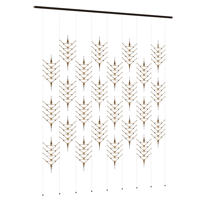 Modern Modular Lighting Fixture 3D model image 2